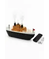 Gemi Model Işıklı Aroma Diffuser, Hava Nemlendirici ve Koku Giderici 250ml