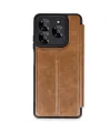 General Mobile Era 30 Kılıf Flip Cover - Taba