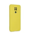 General Mobile Gm 20 Kılıf Nano İçi Kadife Silikon - Sarı