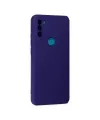 General Mobile Gm 21 Plus Kılıf Nano İçi Kadife Silikon - Mor