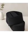 Geniş Paça Lastiği 3 cm Siyah 10 m