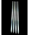 Geniş Yassı Metal Adana Kebap Şişi - 50 cm