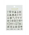 Geometri Tattoo Dövme Sticker