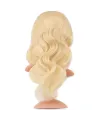 Gerçek Front Lace Dalgalı Platin Tül Peruk - 60-65cm