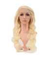 Gerçek Front Lace Dalgalı Platin Tül Peruk - 70-75cm