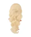Gerçek Front Lace Dalgalı Platin Tül Peruk - 70-75cm