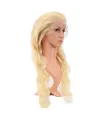 Gerçek Front Lace Dalgalı Platin Tül Peruk - 75-80cm