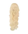 Gerçek Front Lace Dalgalı Platin Tül Peruk - 80-85cm