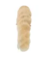 Gerçek Front Lace Dalgalı Platin Tül Peruk - 85-90cm