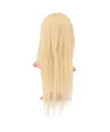 Gerçek Front Lace Düz Platin Tül Peruk - 60-65cm