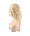 Gerçek Front Lace Platin Tül Peruk - 65-70cm