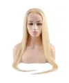 Gerçek Front Lace Platin Tül Peruk - 85-90cm