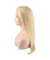 Gerçek Front Lace Platin Tül Peruk - 85-90cm