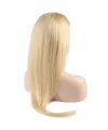 Gerçek Front Lace Platin Tül Peruk - 85-90cm