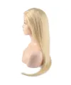 Gerçek Front Lace Platin Tül Peruk - 90-95cm