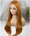 Gerçek Front Lace Tül Peruk - Düz - Bakır 70-75cm