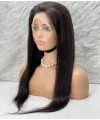 Gerçek Front Lace Tül Peruk - Düz - Doğal 60-65cm