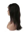 Gerçek Front Lace Tül Peruk - Düz - Siyah 45-50cm