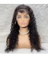 Gerçek Front Lace Tül Peruk - Kabarık Afro - Doğal 65-70cm