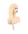 Gerçek Front Lace Tül Peruk - Platin  - 60-65cm
