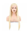 Gerçek Front Lace Tül Peruk - Platin - 70-75 cm