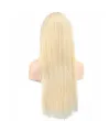 Gerçek Front Lace Tül Peruk - Platin - 70-75 cm