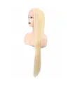 Gerçek Front Lace Tül Peruk - Platin - 85-90cm