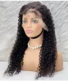 Gerçek Front Lace Tül Peruk - Su Dalgası - Doğal 65-70cm
