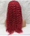 Gerçek Front Lace Tül Peruk - Su Dalgası - Kızıl 70-75cm