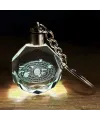 Gezegenler Temalı Renk Değiştiren Kristal Anahtarlık