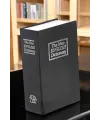 Gizli Kasa İngilizce Sözlüğü Kitap Görünümlü Anahtarlı Gizli Mini Çelik Kasa Kilitli