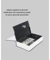 Gizli Kitap Kasa – Metal Gövdeli, Anahtarlı
