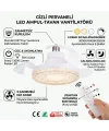 Gizli Pervaneli LED Ampul-Tavan Vantilatörü HV501