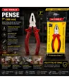 Gk Tools Kırmızı Ve Şeffaf 7 Saplı Pense 180 Mm IEG22RY