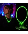 Glow Kolye Neon Fosforlu Işıklı Kolye Yeşil Renk