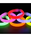 Glow Partisi Fosforlu Ekstra Kalın Bileklik 6 Renk 6’lı Set – Baskı Yapılabilir