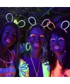 Glow Taç Fosforlu Taç Karışık Renk 12 Adet