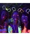 Glow Taç Fosforlu Taç Karışık Renk 12 Adet