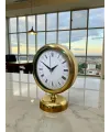 Gold Altın Miras 25 x 20 Cm Metal Masa Saati