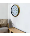 Gold Altın Zarafet 52 x 52 Cm Duvar Saati