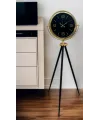 Gold Dekoratif Tasarım Tripod Ayaklı Saat