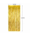 Gold Metalize Parti Perdesi 100x200 cm – Kapı ve Arka Fon Perdesi