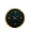 Gold Modern Rakamlı 40 Cm Metal Duvar Saati