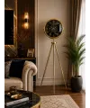 Gold Premium Aynalı Tripod 150 x 45 Cm Ayaklı Saat
