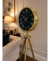 Gold Premium Aynalı Tripod 150 x 45 Cm Ayaklı Saat