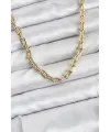 ietaks™ Gold Renk Pirinç Tifani Model Kadın Kolye