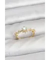 ietaks™ Gold Renk Pirinç Yıldız Model Kadın Yüzük