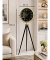 Gold Roma Premium Tripod 150 x 45 Cm Ayaklı Saat