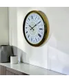 Gold Royal Aurelia 52 x 52 Duvar Saati