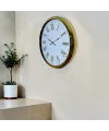 Gold Saray Zarafeti 52 x 52 Cm Duvar Saati